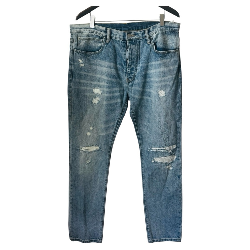 MNML Men’s Distressed straight Jeans
